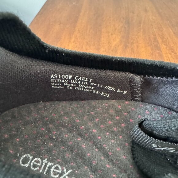 Aetrex Carly Knit Athletic Sneaker - Picture 9 of 9